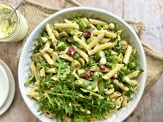 Salads-Meals Pesto, Asparagus Pistachios - Blog Isabelle Huot – Isabelle Huot