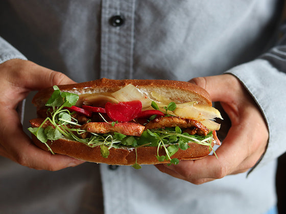 Banh-mi Sandwich - Blog Isabelle Huot Doctor of Nutrition