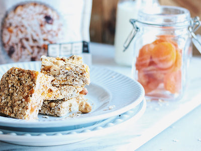 BARRE DE RANDONNÉE MÜESLI ET ABRICOTS