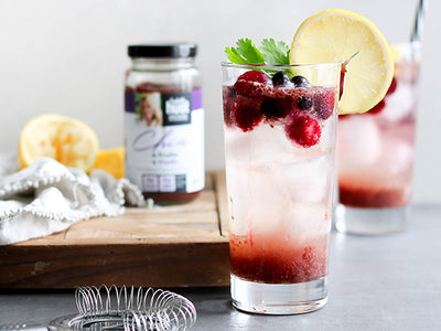 BERRY AND LEMON MOCKTAIL