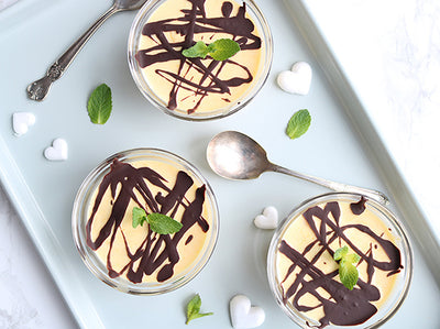 MANGO & DARK CHOCOLATE MOUSSE