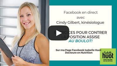 CONTRE LA POSITION ASSISE : SOS POSTURE