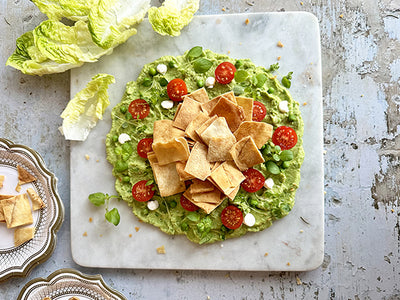 COURONNE VERTE DE HUMMUS