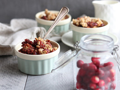 CRUMBLE DATES-CRANBERRIES