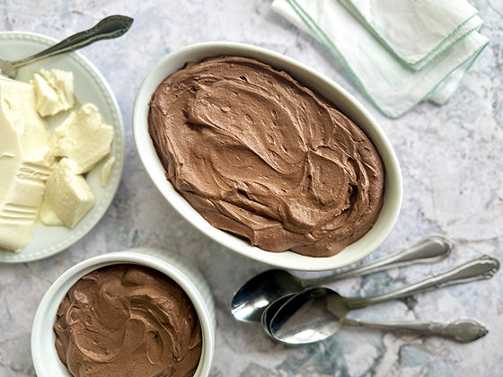 MOUSSE AU CHOCOLAT NOIR ET TOFU
