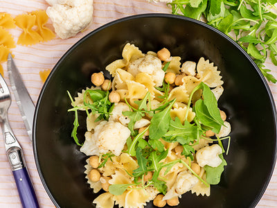 CAULIFLOWER AND CHICKPEA PASTA