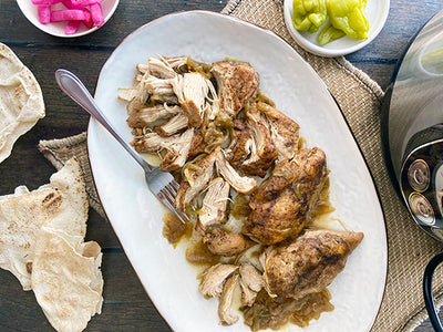 SLOW COOKER CHICKEN SHAWARMA