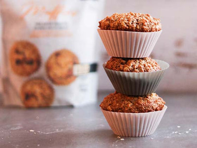 DOUBLE BRAN AND DATES MUFFINS - VEGAN VERSIONS