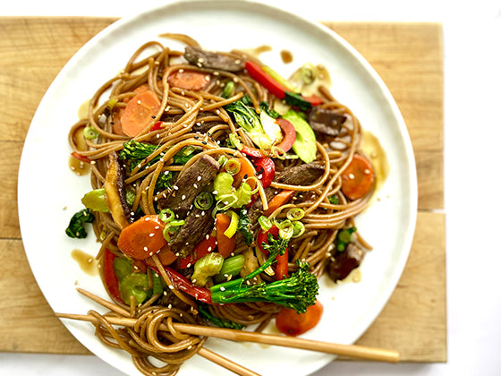 Chinese Spaghetti - Blog Isabelle Huot Doctor of Nutrition