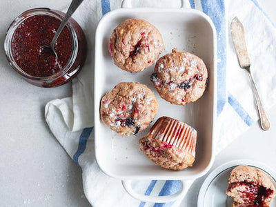 FRUIT EXPLOSION MUFFINS