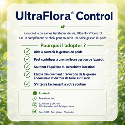 Probiotiques UltraFlora® Control de Metagenics | Isabelle Huot ...
