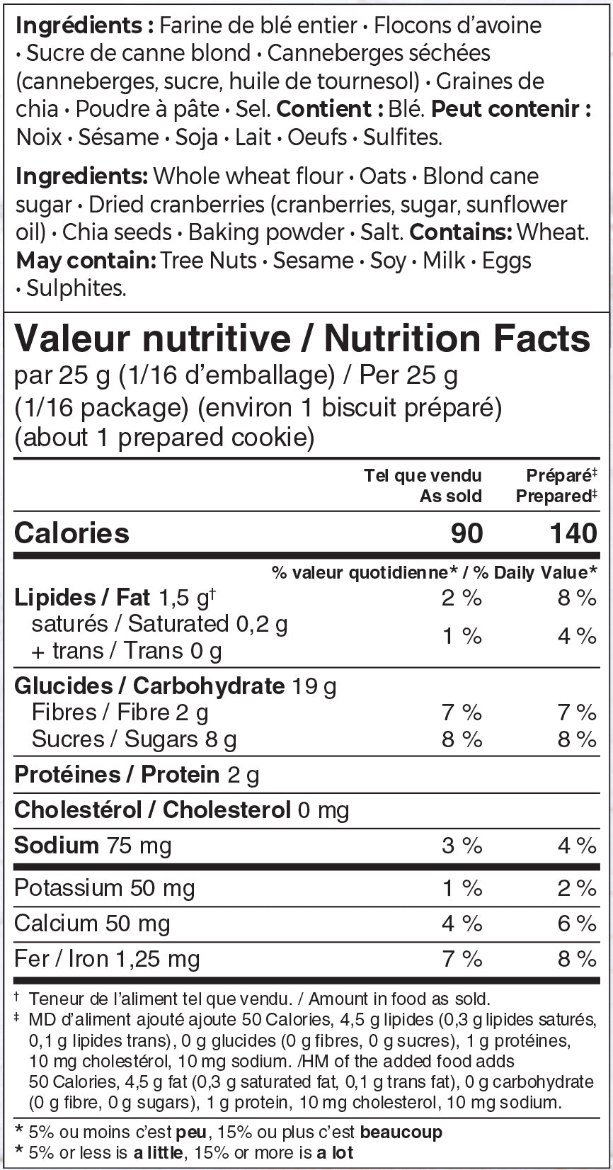 Mélanges maison muffins & biscuits - Ensemble de 10