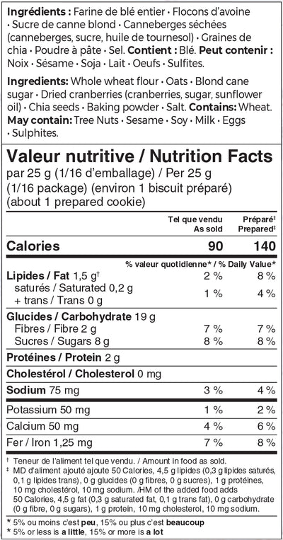 Mélanges maison muffins & biscuits - Ensemble de 10