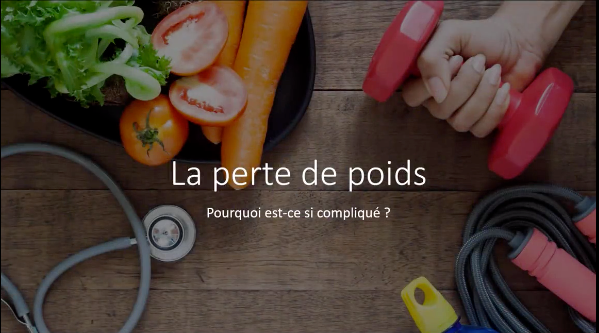 Webinaire - La perte de poids